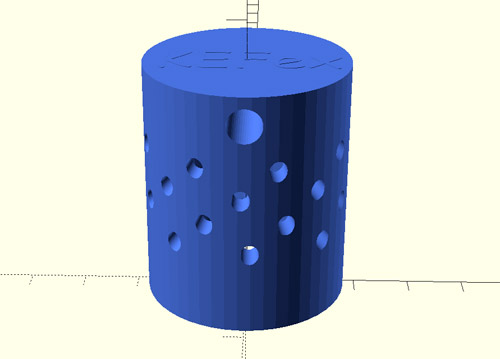 Fliegenfalle CAD
